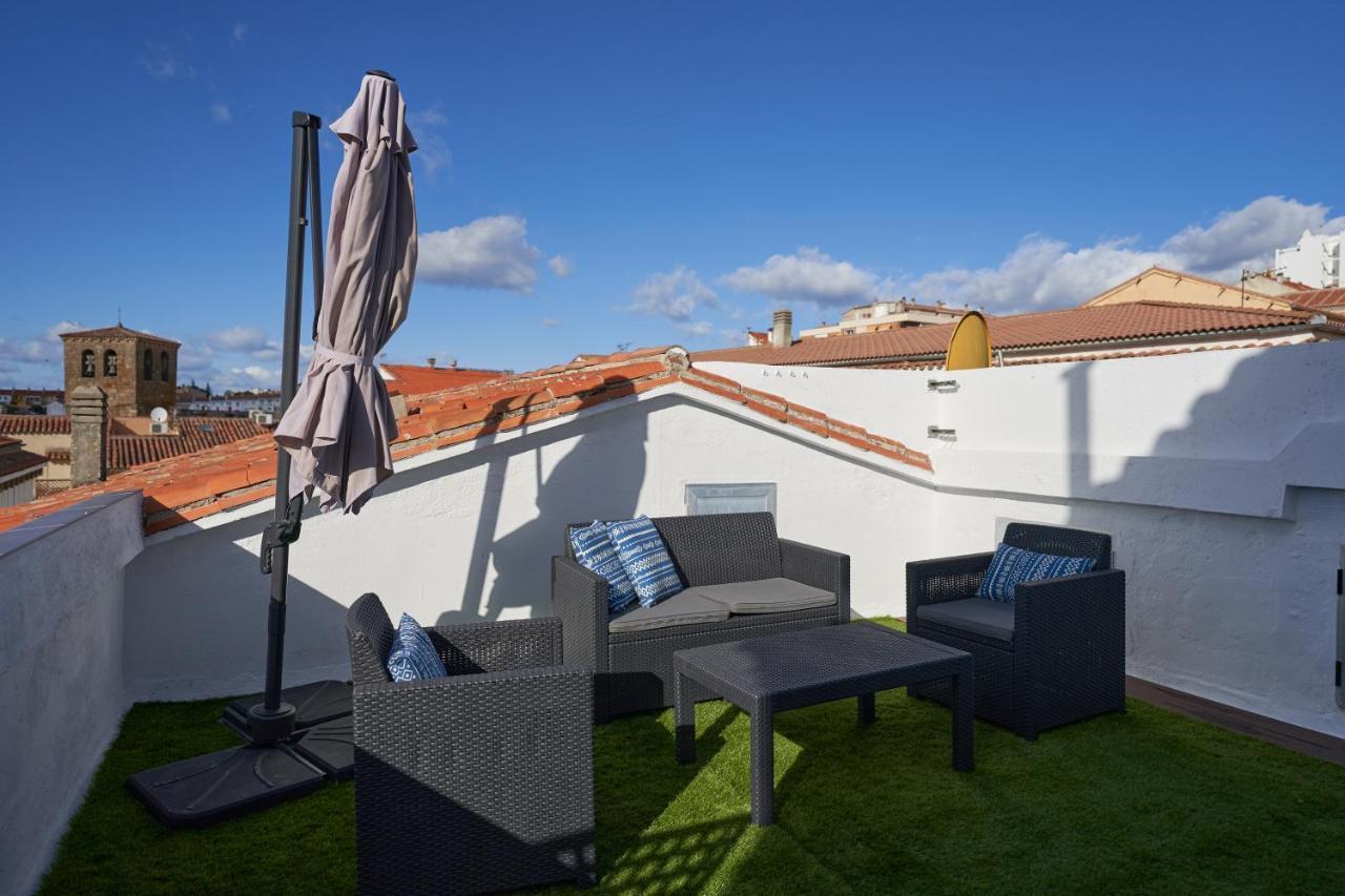 Duplex Casa De Las Argollas Grand Suite Parking Gratis Plasence Extérieur photo